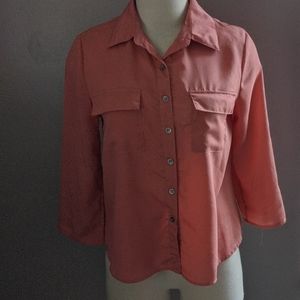 Button down dress top
